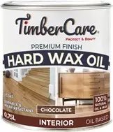 Масло тонирующее с твердым воском TimberCare Hard Wax Oil шоколадный 0,75л