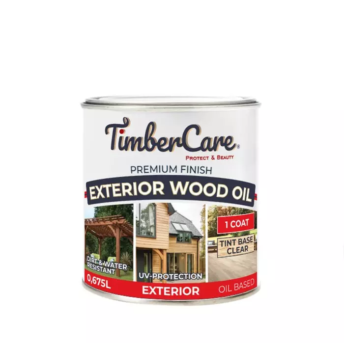 Масло тонирующее защитное д/наружных работ TimberCare Exterior Wood Oil прозрачный 0,675л