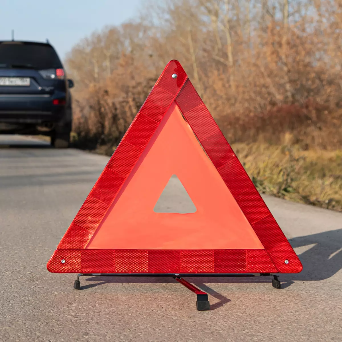 Знак аварийной остановки SKYWAY 004 ГОСТ с широким корпусом в пенале