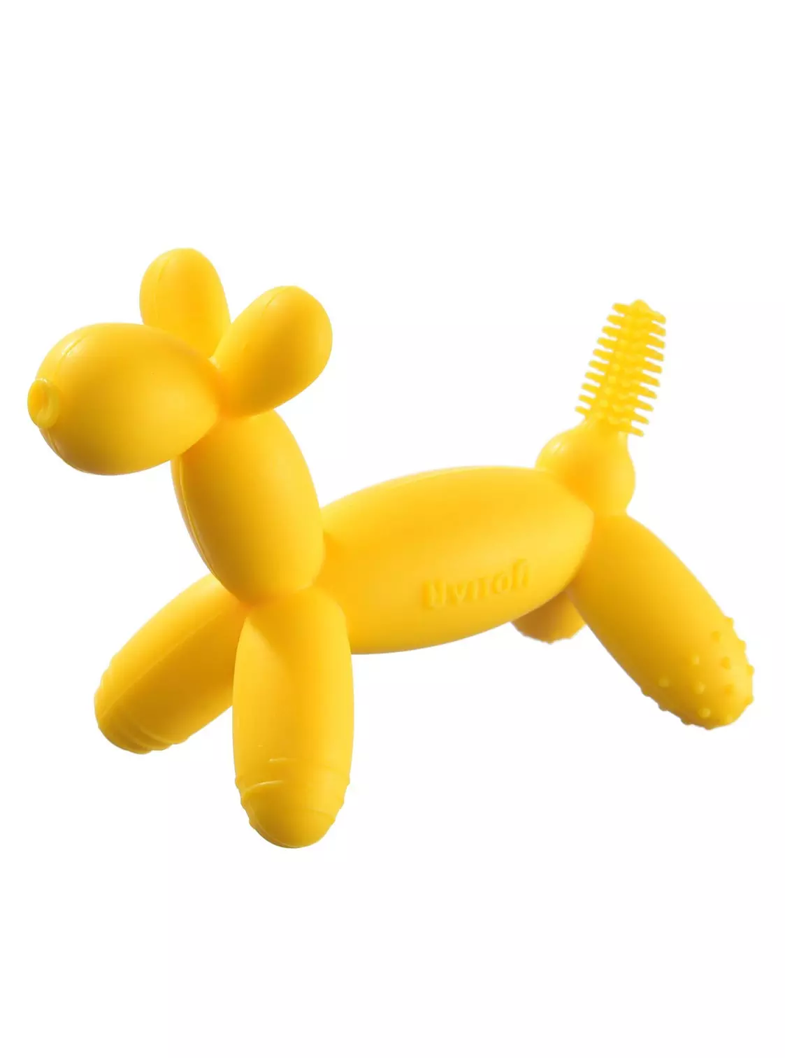 Прорезыватель силиконовый Pony baby, желтый Uviton 0628/01