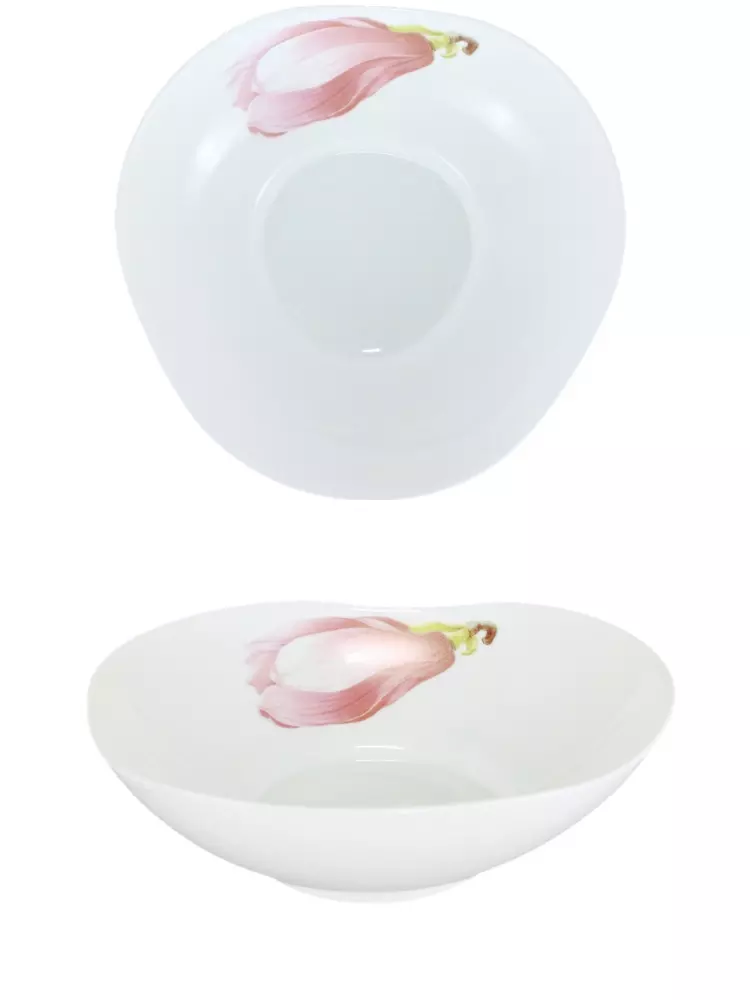 Тарелка суповая 18 см стеклокерамика "Магнолия" МФК RLW70X/7