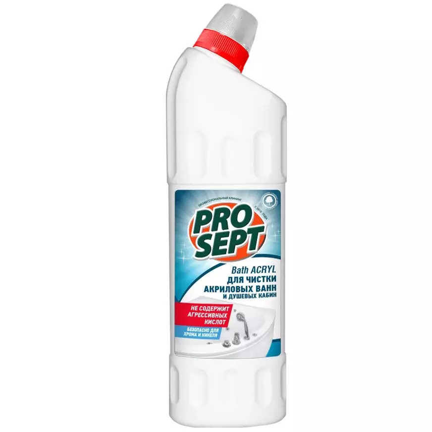 Средство для чистки акриловых поверхностей PROSEPT Bath Acryl 1 л