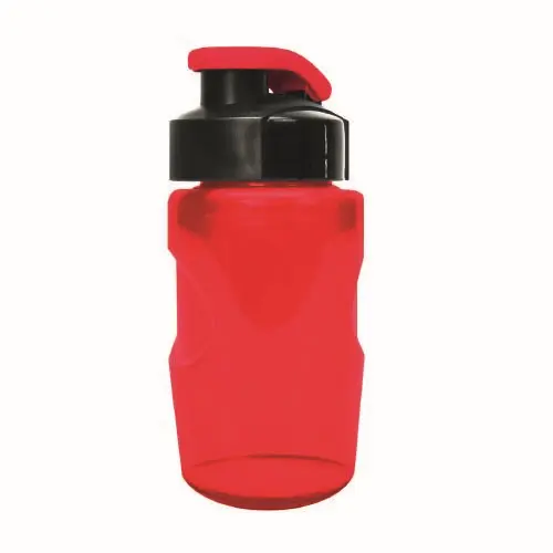 Бутылка для воды со шнурком 350 мл &quot;HEALTH and FITNESS&quot;, anatomic, красный КК0155