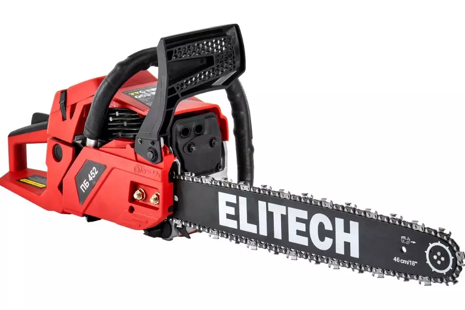 Бензопила Elitech ПБ 452 шина-45см