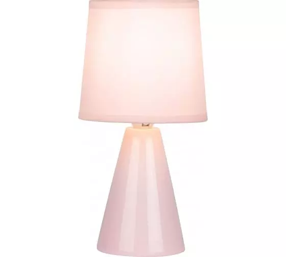 Настольная лампа Rivoli Edith 7069-503 1 * Е14 40 Вт керамика розовая