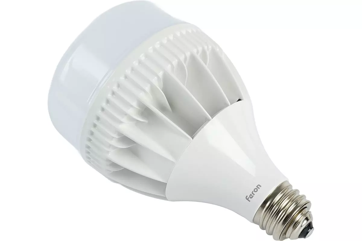 Светодиодная лампа Е27/Е40 220В 150Вт 6400К холодный свет FERON 38198