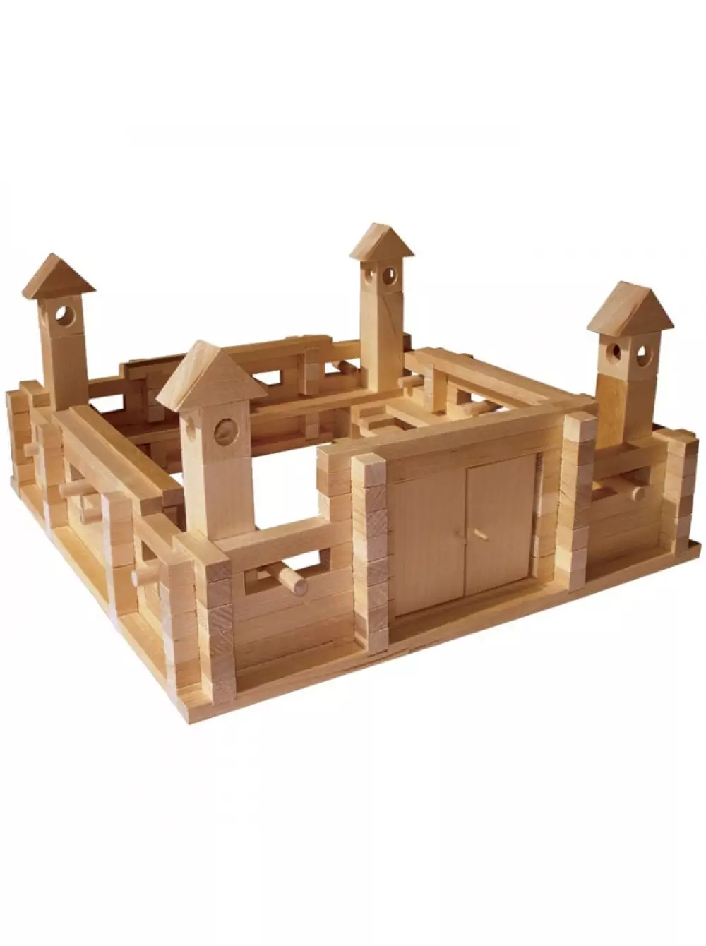 Деревянный конструктор Форт (176 элементов) Пелси К619