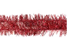 Мишура красная с коротким ворсом Классика, d 5х180 см, MY-163/1 