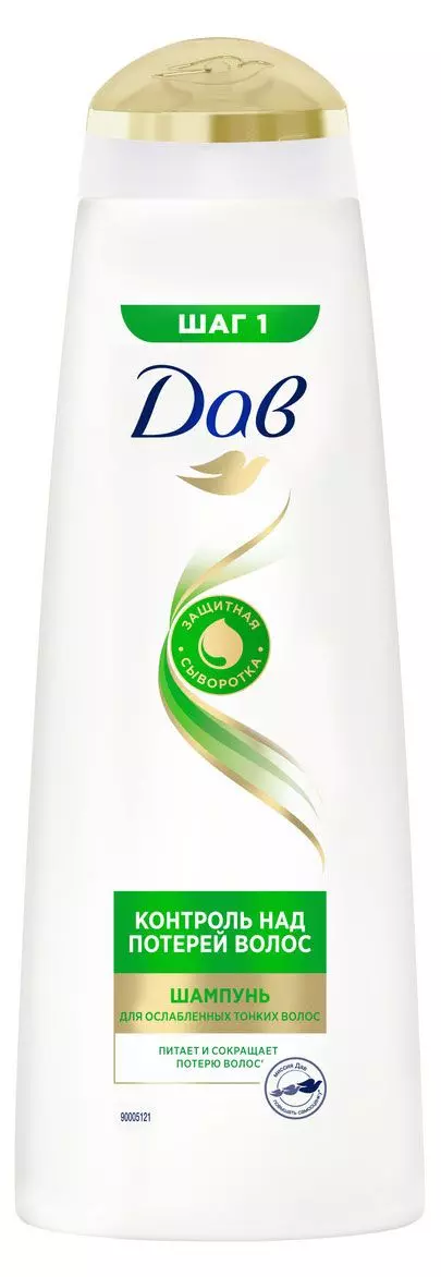 Шампунь Дав Контроль над потерей волос 380 мл
