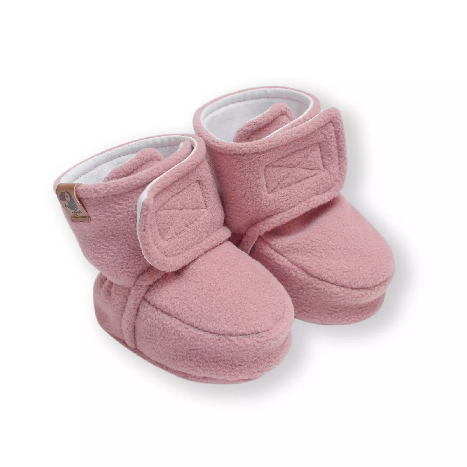 Пинетки флисовые 8-18 мес Cute, розовый ToucanKids 2200-01