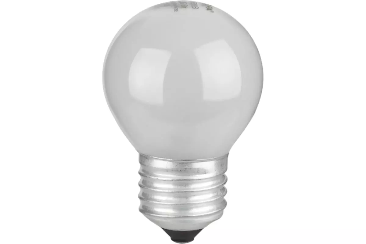 Лампа накаливания Е27 220В 40Вт шар матовый ЭРА Б0066392
