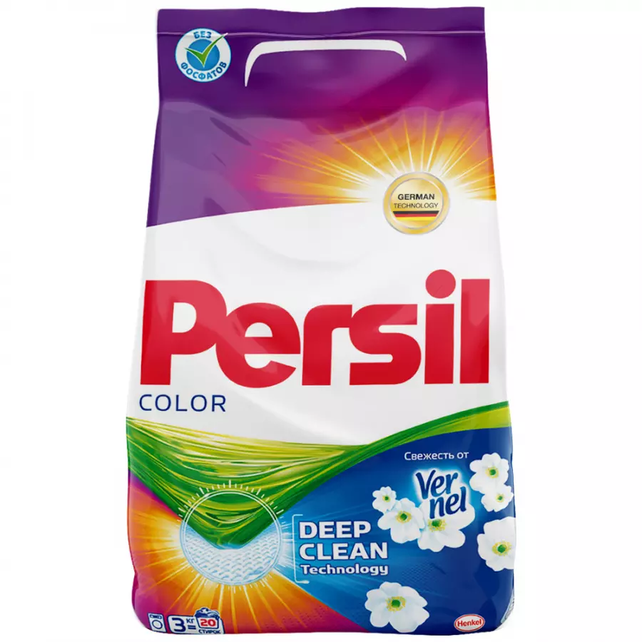 Стиральный порошок Persil Color Свежесть от Vernel, 3 кг