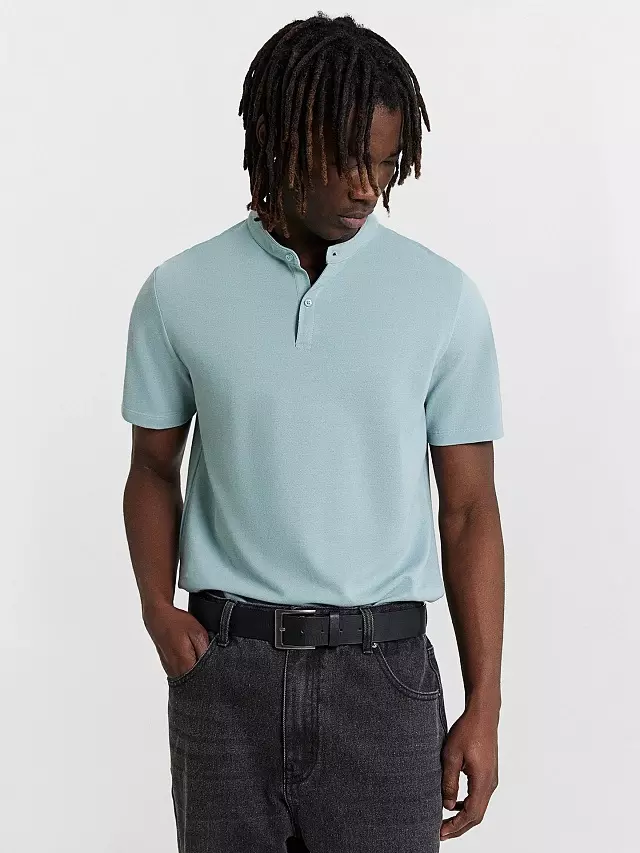 Поло мужское Mark Formelle 111764/1 сланец, р-р 108-182/188 (54 / XXL)
