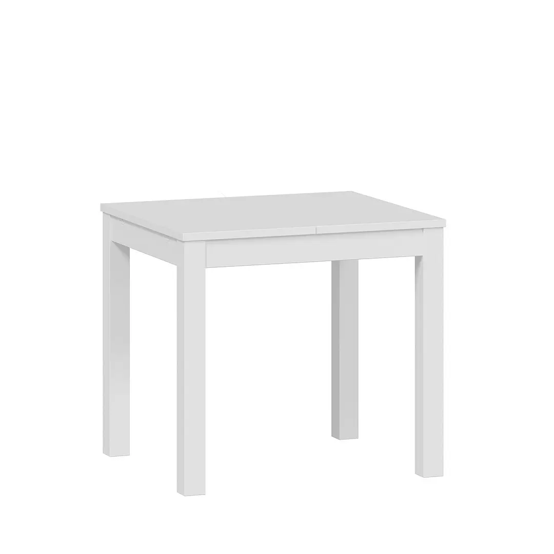 Стол обеденный ВАРДИГ С 80(120)х74х70 шпон (белый)