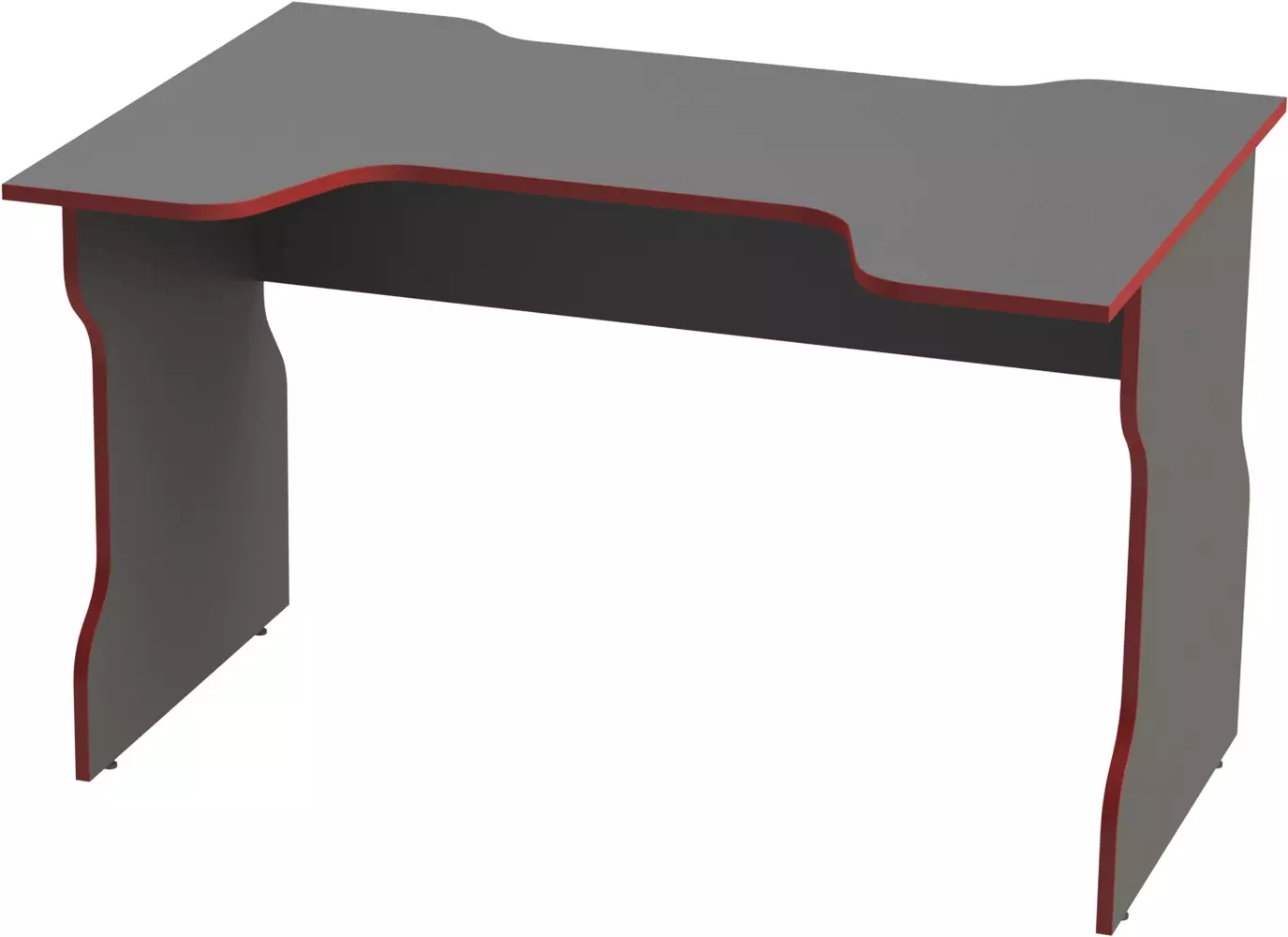 Стол компьютерный ВАРДИГ K1 120x75x82 (антрацит/красный)