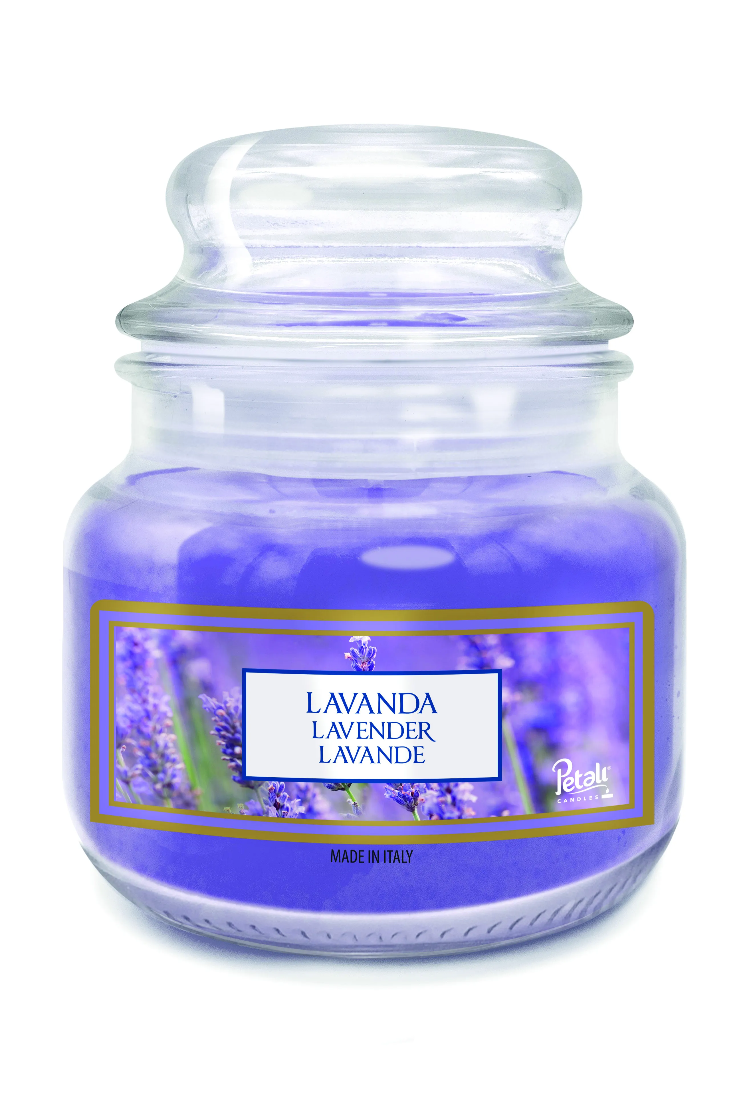 Cвеча ароматизированная в банке 100 г Лаванда/Lavender PTLJ010313