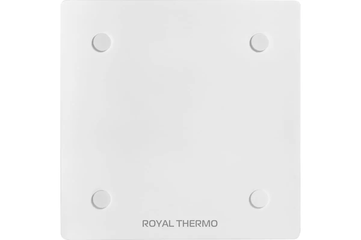 Вентилятор вытяжной накладной D-100 Royal Thermo RAFC 100 White, обратный клапан