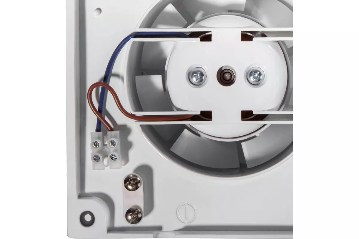 Вентилятор вытяжной накладной D-100 Royal Thermo RAFC 100 White, обратный клапан