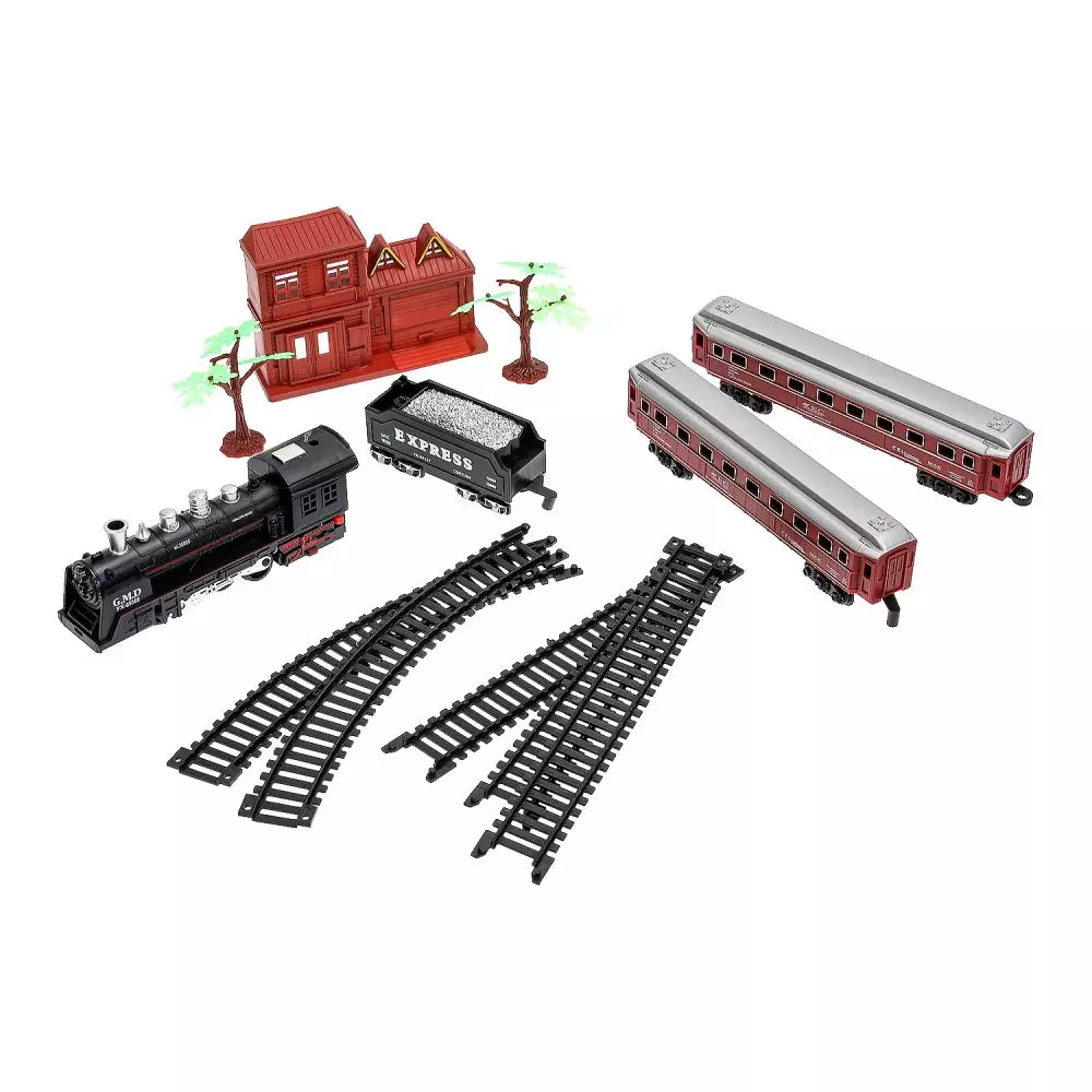 Железная дорога, длина пути 282 см, свет-звук, ИГРАЕМ ВМЕСТЕ 1406B041-R