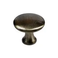 Ручка-кнопка, 161, d=29,5мм, металл, античная бронза