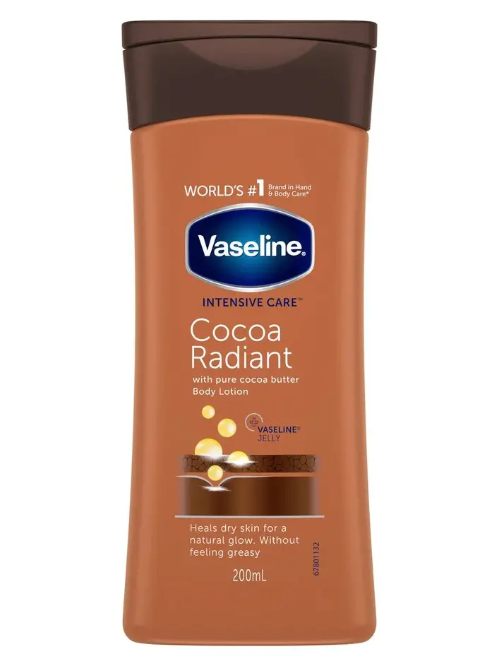 Лосьон для тела Vaseline Интенсивное Увлажнение с маслом какао 200мл