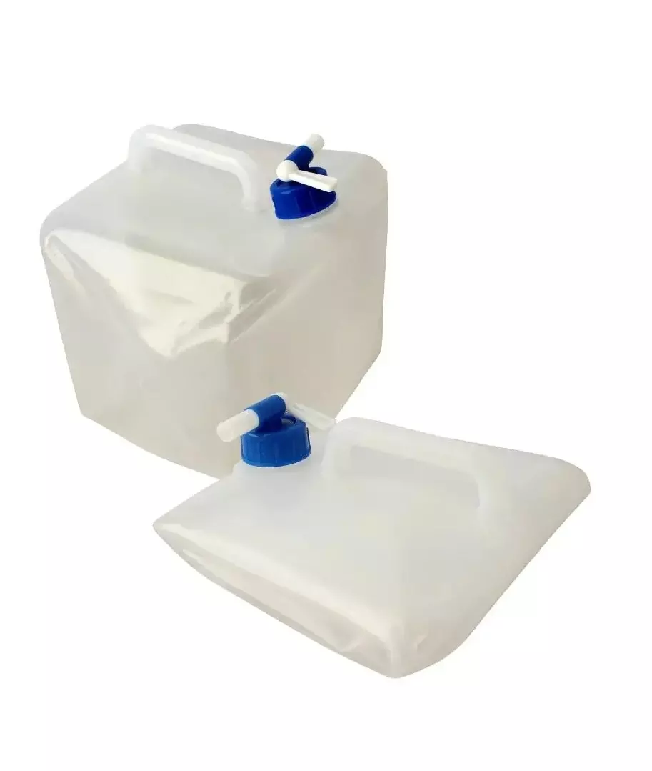 Канистра складная пищевая 10 л 220х220х220 мм ПВД СЛЕДОПЫТ PF-CT-F06