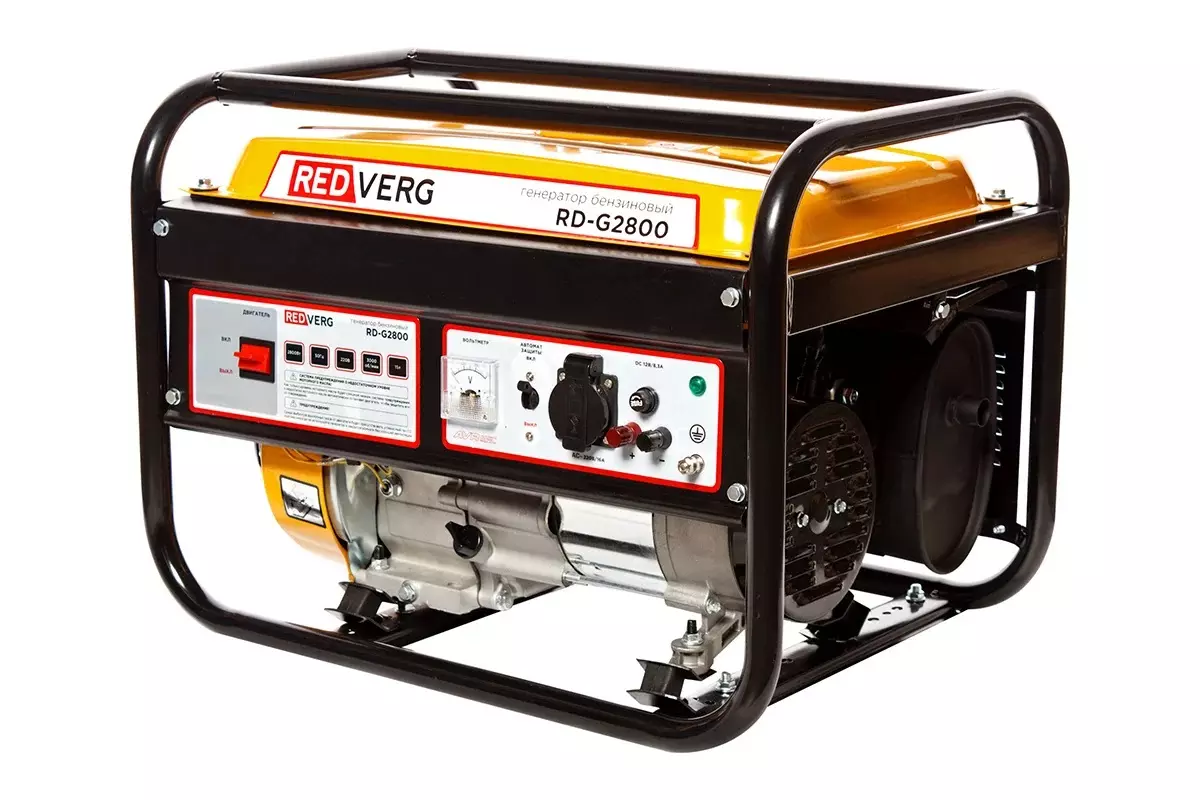 Бензиновый генератор RD-G2800 REDVERG 6631524