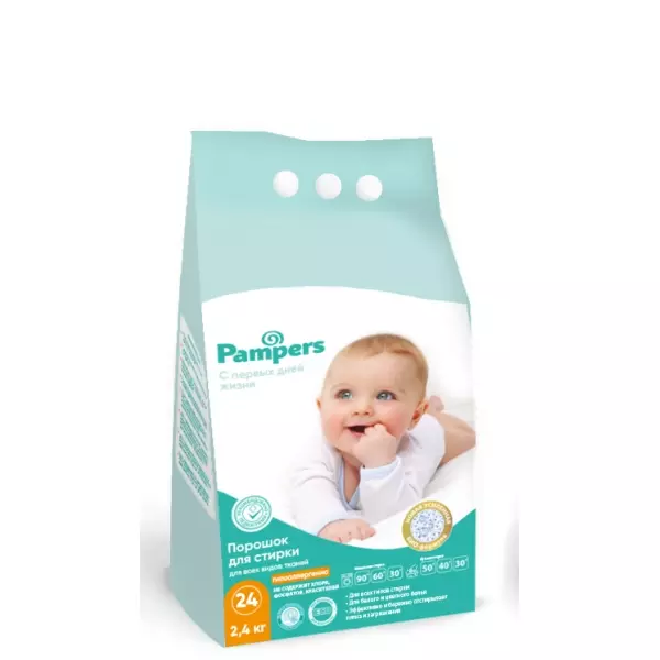 Стиральный порошок Pampers Заботливая мама детский 2,4 кг