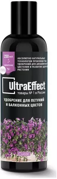 Удобрение &quot;UltraEffect&quot; для петуния и балконных цветов 250 мл (шк 0288)