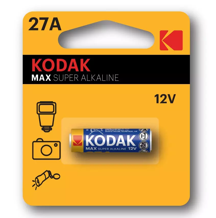 Батарейка Kodak 27A/MN27 1шт