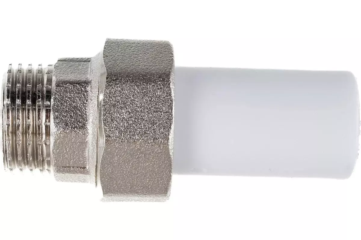 Муфта полипропиленовая трубная разъемная НР 20х1/2&quot;, RTP 14287