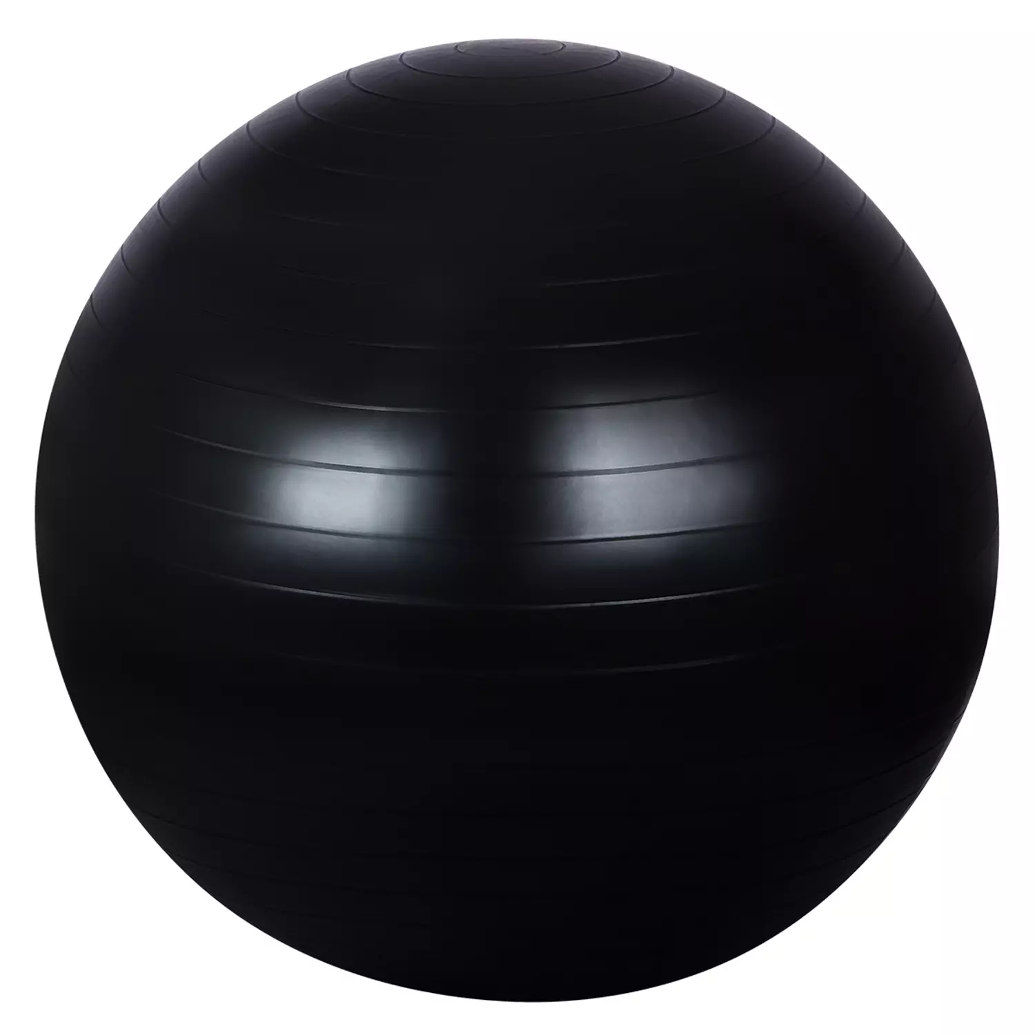 Мяч гимнастический без антивзрыва в пакете D85 см ТМ &quot;CR&quot;, чёрный