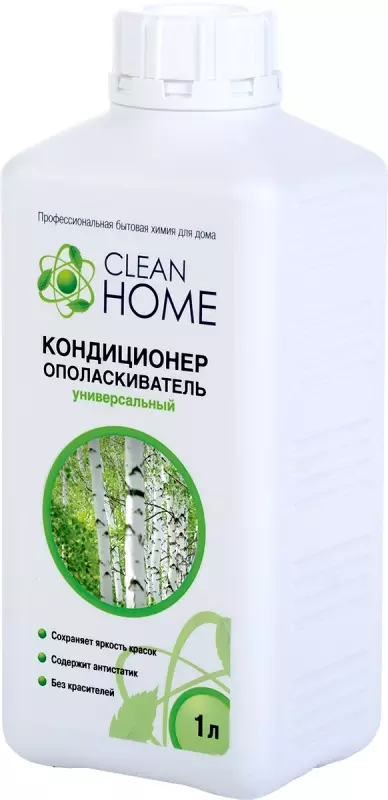 Кондиционер-ополаскиватель для белья CLEAN HOME с ароматом русского леса 1л
