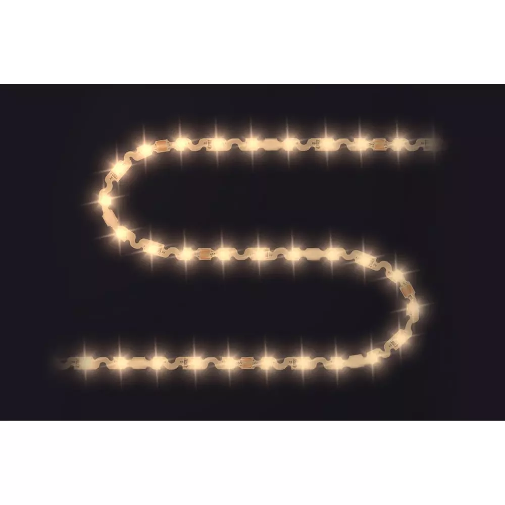 Светодиодная лента 24В 8Вт/м 700Лм/м 3000К 5м 6мм CRI&gt;80 SMD2835 60шт/м IP20 Apeyron 00-349