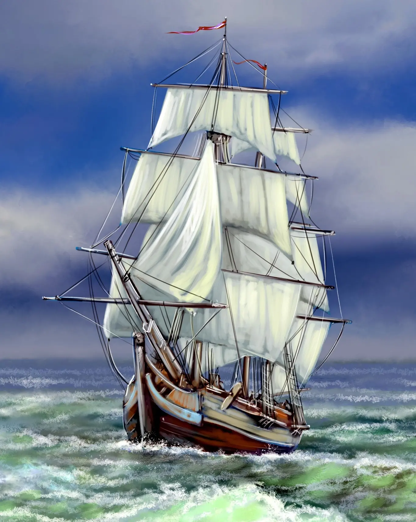 Мозаика парусник. Алмазная мозаика парусник. Алмазная мозаика парусник в море. Корабль в море. Картина по номерам корабль.