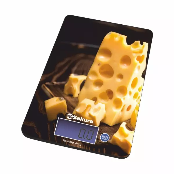 Весы кухонные Sakura SA-6075С 8кг электронные сыр