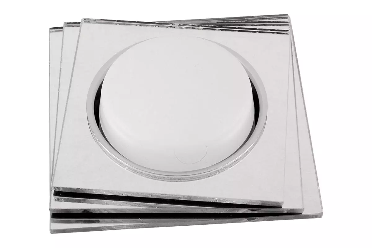 Точечный светильник встраиваемый GX53 с подсветкой зеркальный General 661317