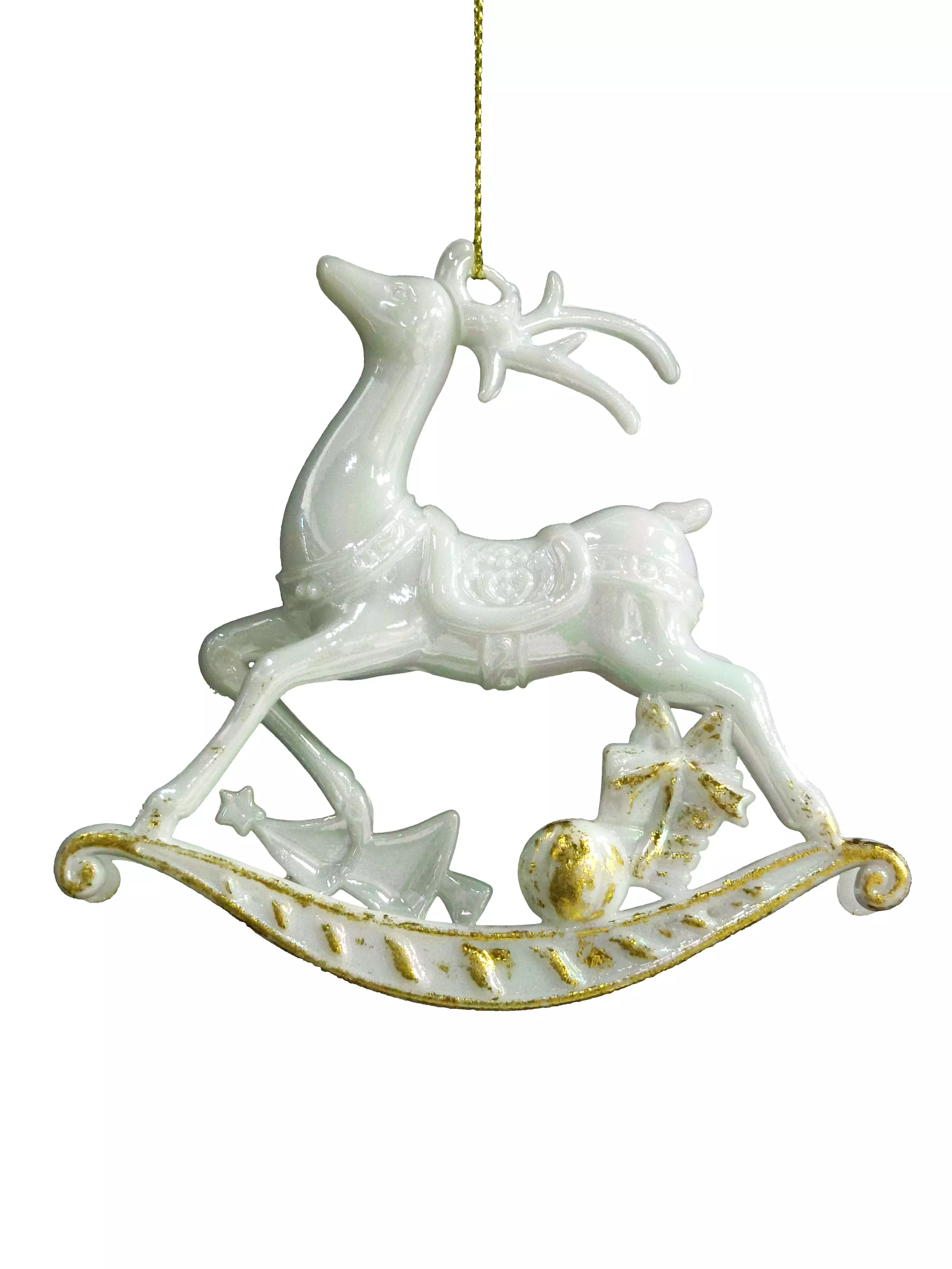 Новогоднее подвесное  украшение (полистирол) / 9,8x10,3x2,8см 94883