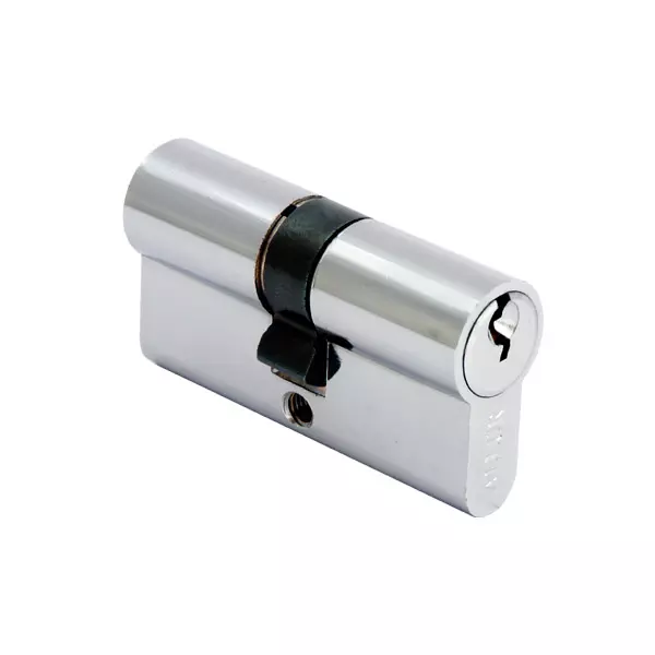 Цилиндровый механизм АЛЛЮР 70 мм (30х30) 70-6К CP хром BLISTER.ключ/ключ