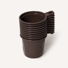 Чашка кофейная цветная 200м л 6 шт/упак Фопос