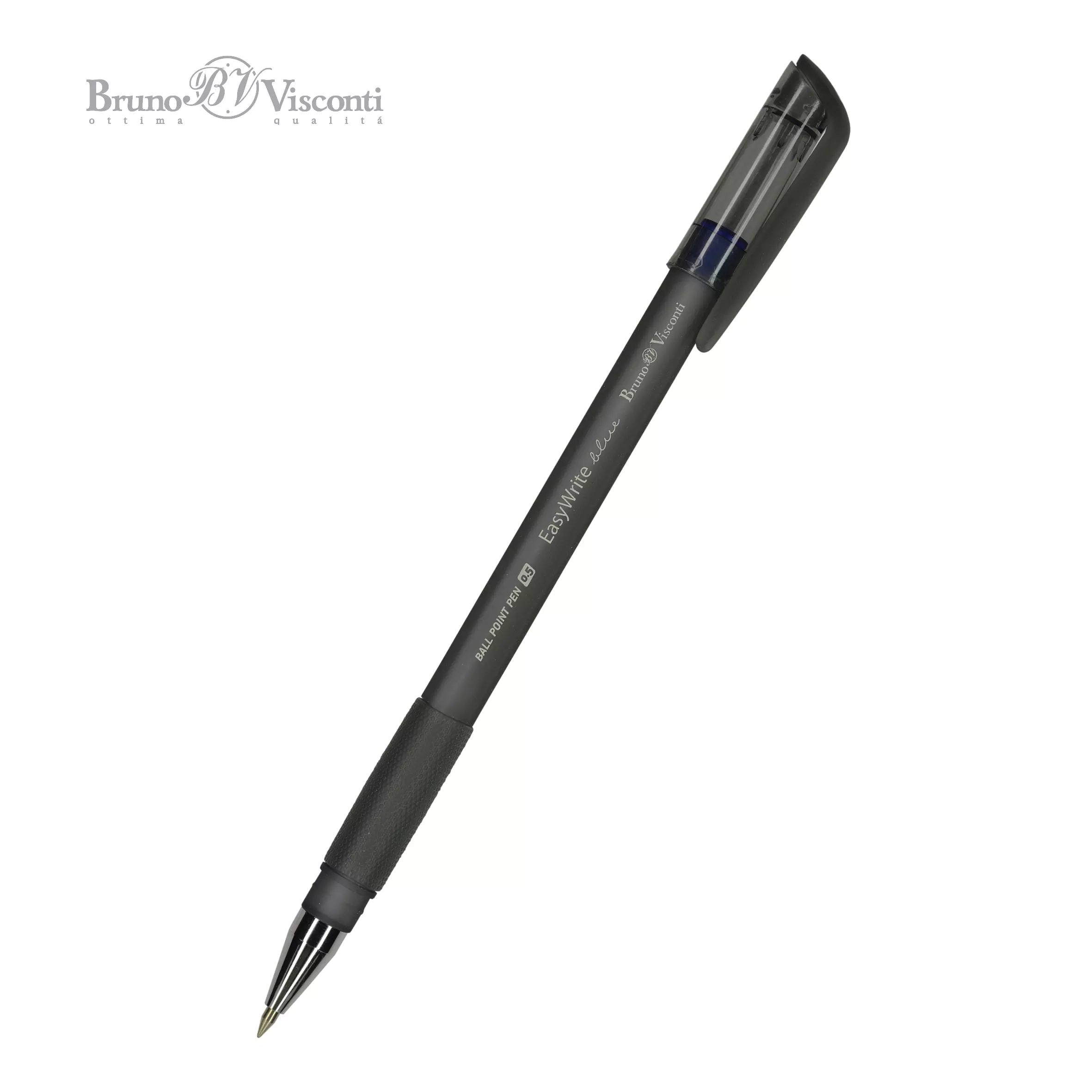 Шариковая ручка BrunoVisconti EasyWrite Ice, 0.5 мм, синяя