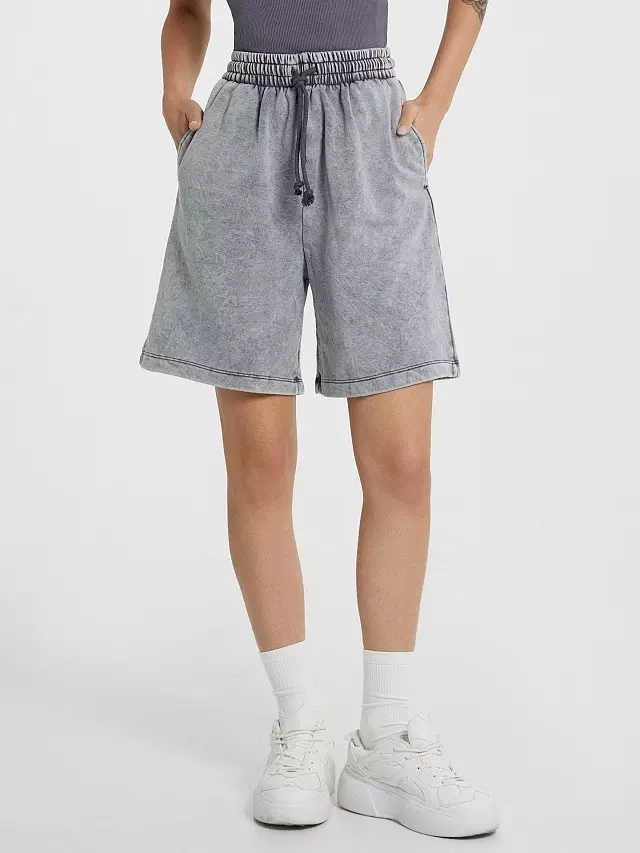 Шорты женские Mark Formelle 132316 графит Эйсид, р-р 164/170-110 (52 / XXL)