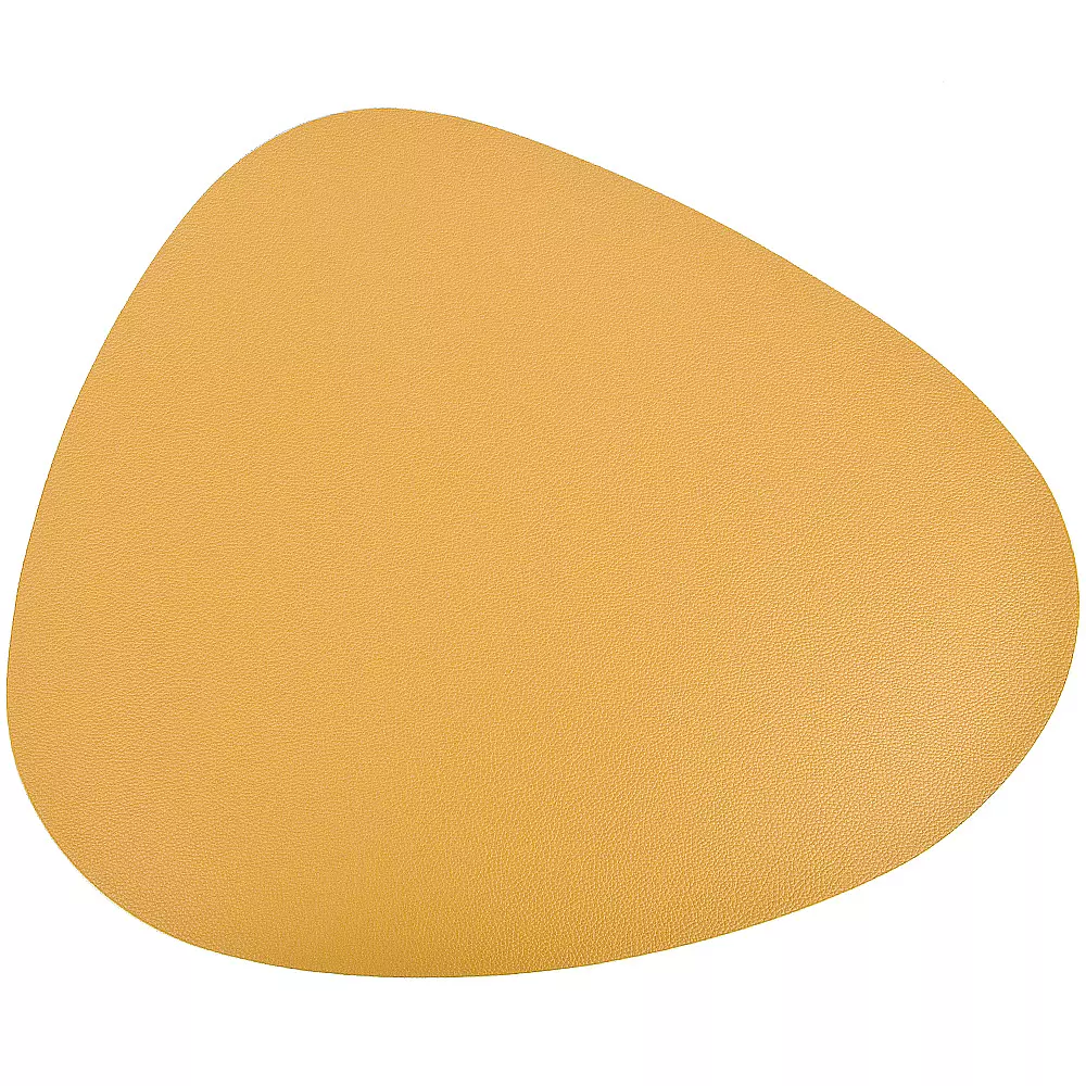 Салфетка сервировочная (плейсмат) Экокожа (желтый) 45*37 см 9903255-18
