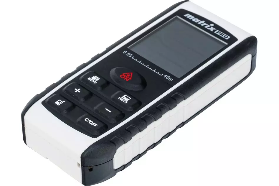 Лазерный дальномер с электронным угломером Matrix LD-40 38015