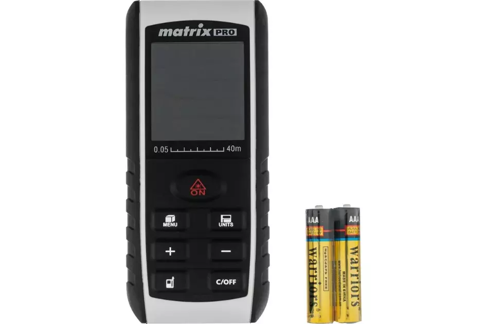 Лазерный дальномер с электронным угломером Matrix LD-40 38015