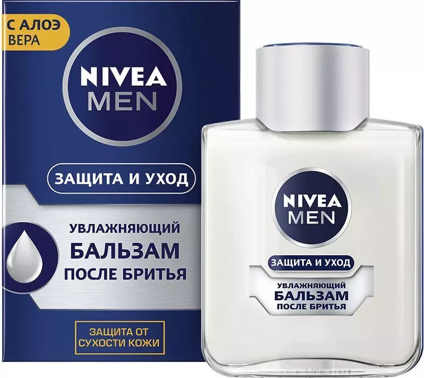 Бальзам после бритья Nivea Men Увлажняющий Защита и Уход 100мл