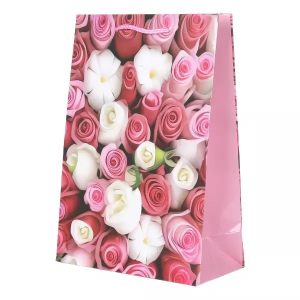 Подарочный пакет 22x31*10 Роза PML-110087-R