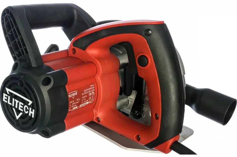 Циркулярная дисковая пила Elitech ПД 1300