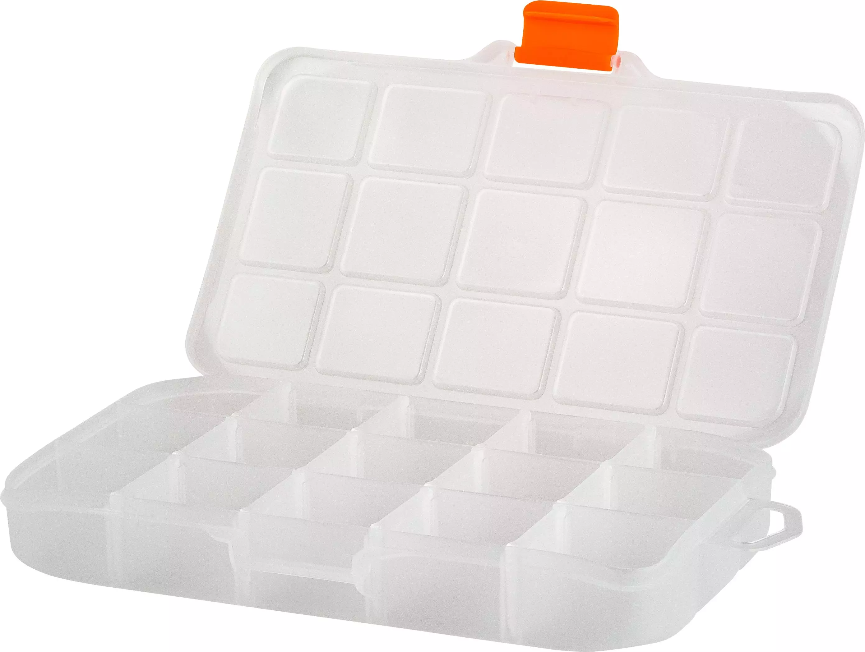 Органайзер для хранения мелочей 205х130х33 мм 15 секций PR Blocker Expert 8&quot;прозрачный матовый