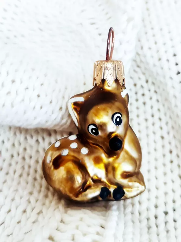 Формовая игрушка Олененок мини 4 см Коломеев ФУП-1816/19